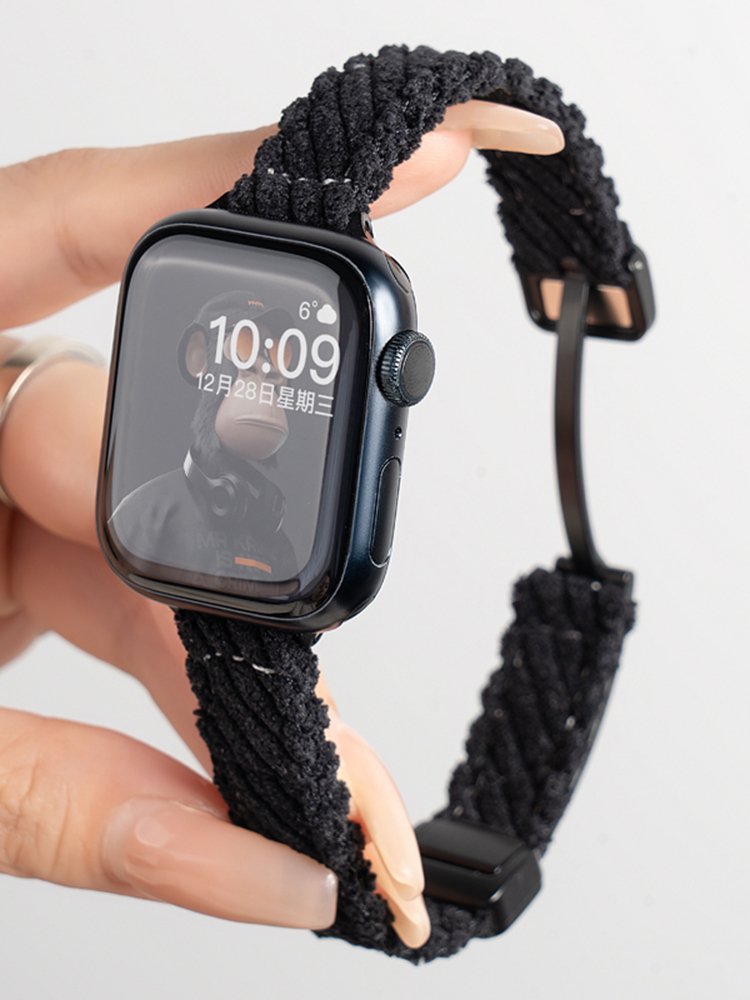 Magnetic Buckle Corduroy Band