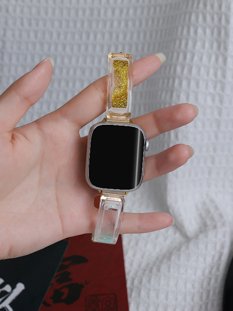 Transparent Quicksand Resin Band