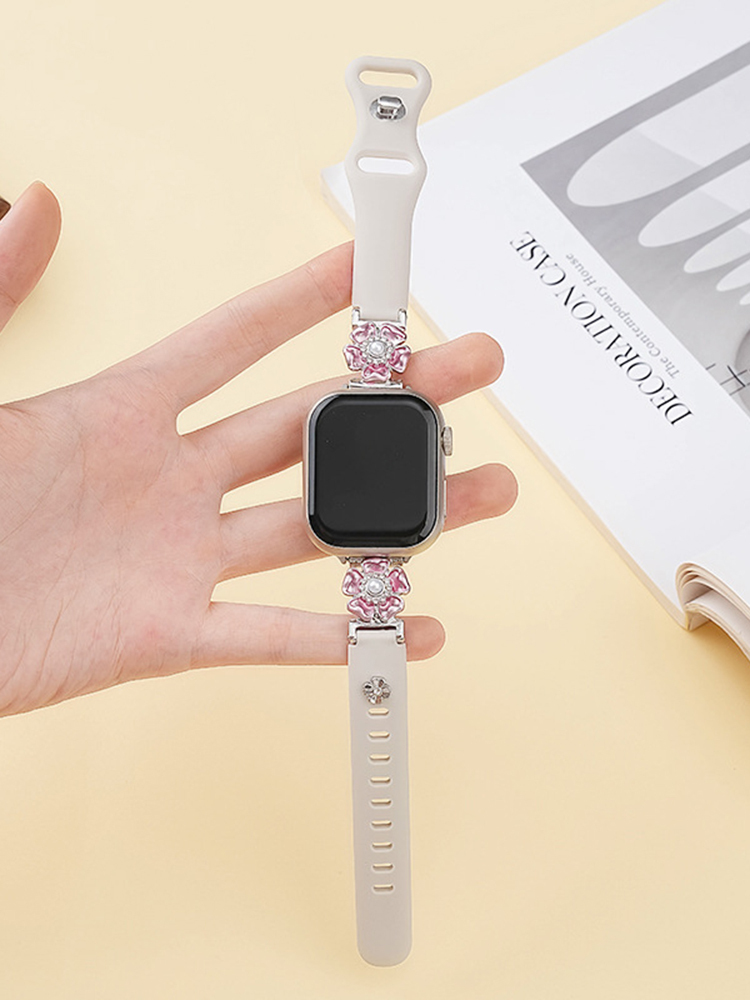 Cherry Blossoms Silicone Band