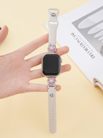 Cherry Blossoms Silicone Band