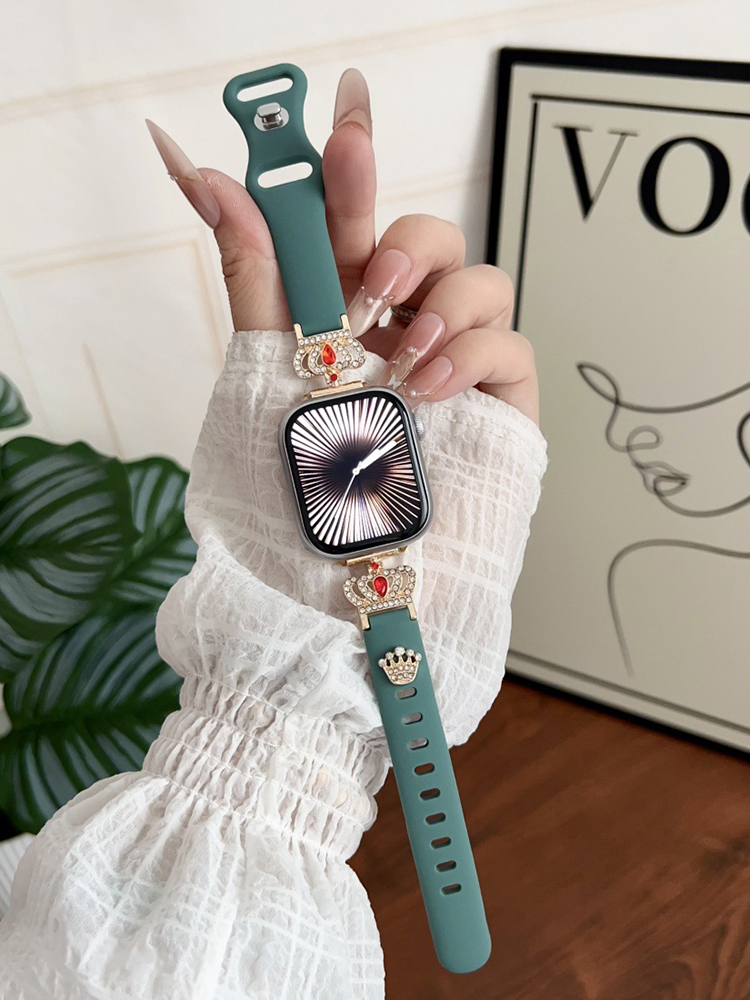 Queen Crown Silicone Band