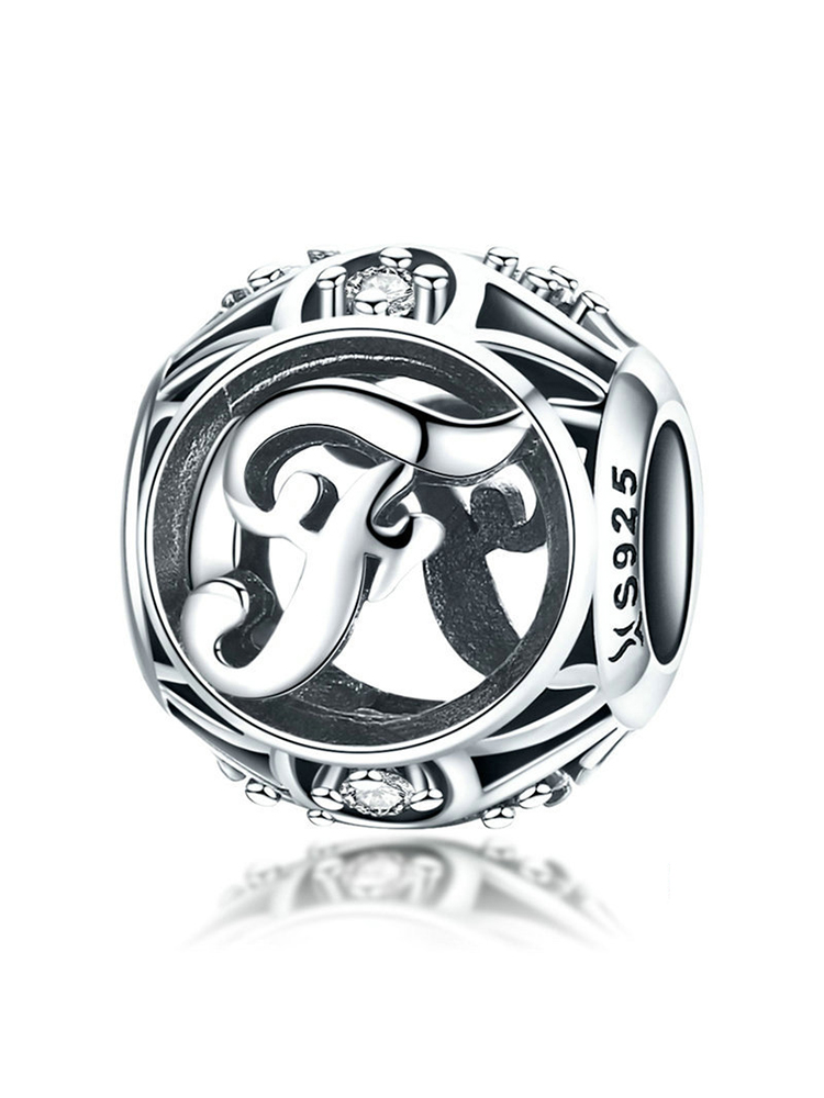 26 Letters 925 Sterling Silver Beads - Tatanband