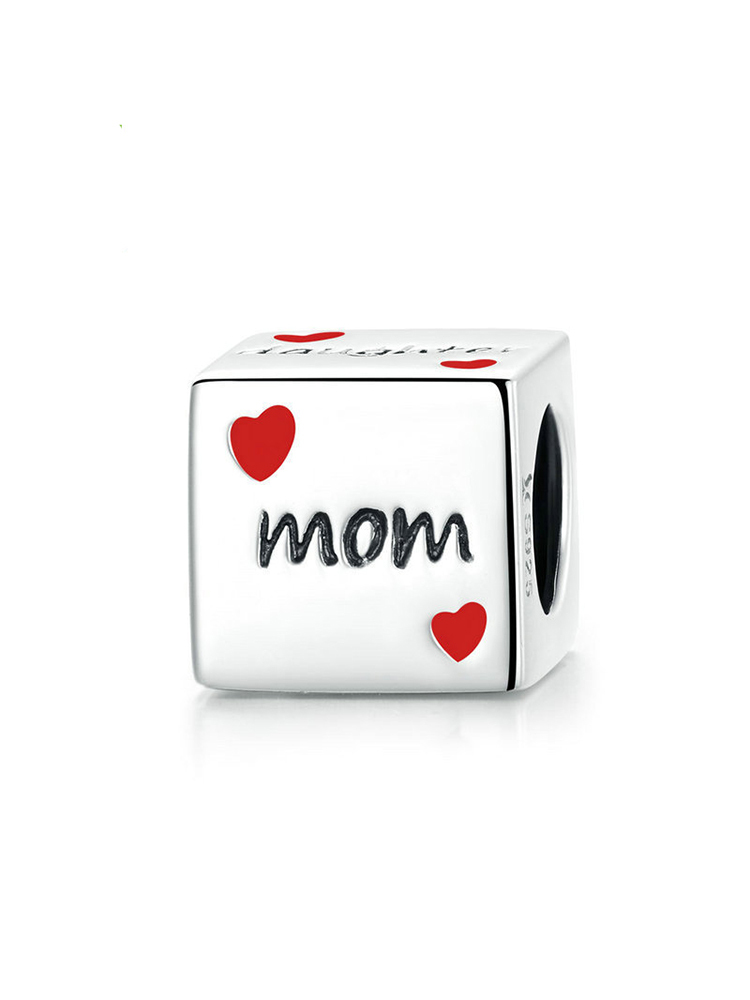 MOM Series 925 Sterling Silver Beads