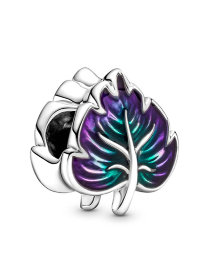 Purple Series Style Alloy Beads