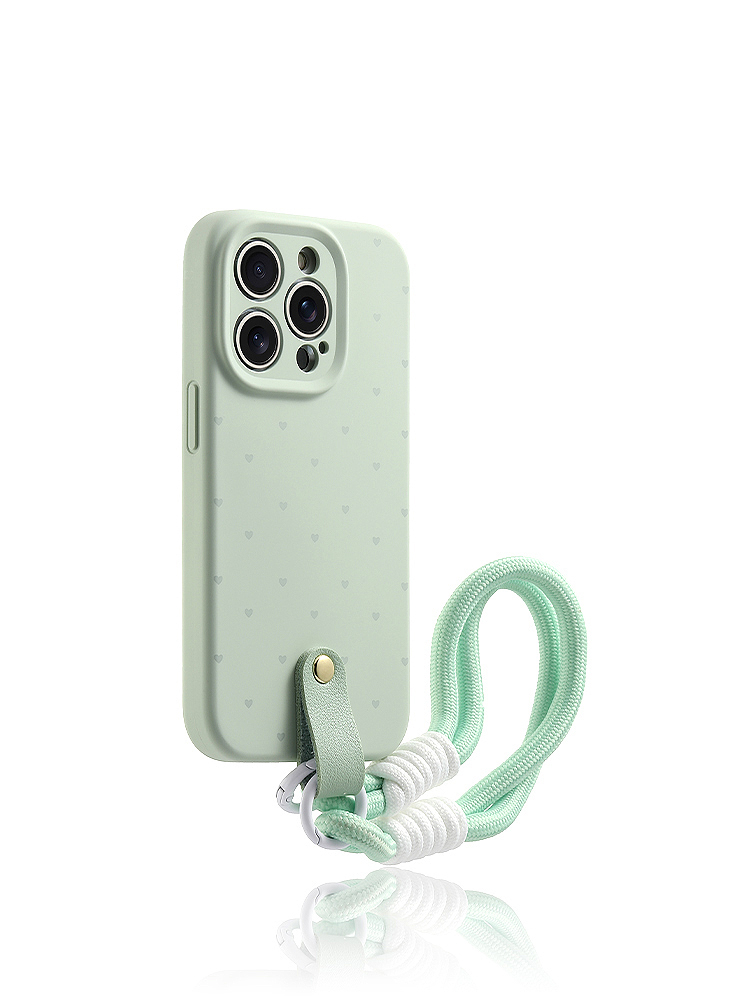 Love Candy Color Wrist Strap Case