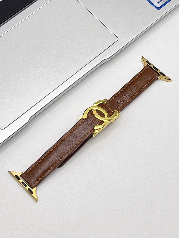 Double C Magnetic Magnetic Leather Band