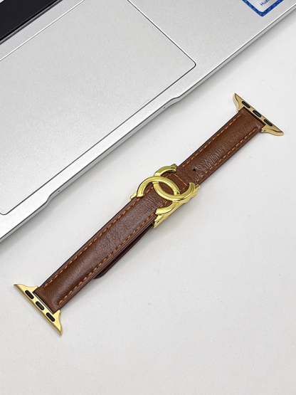 Double C Magnetic Magnetic Leather Band
