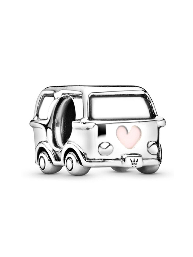 Pink Series Style Alloy Beads