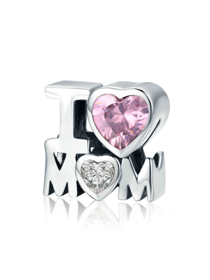 MOM Series 925 Sterling Silver Beads