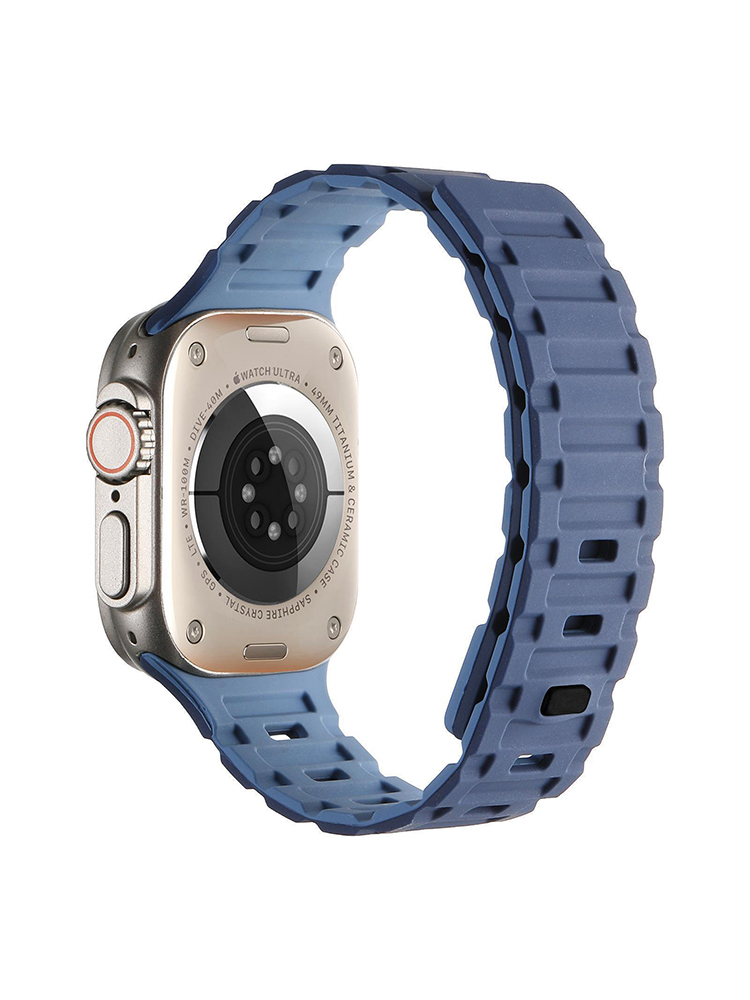 Double-sided Color Magnetic Silicone Apple Watch Band - Tatanband