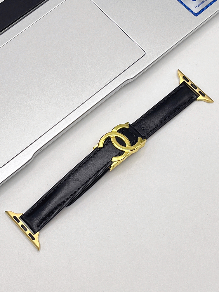 Double C Magnetic Magnetic Leather Band
