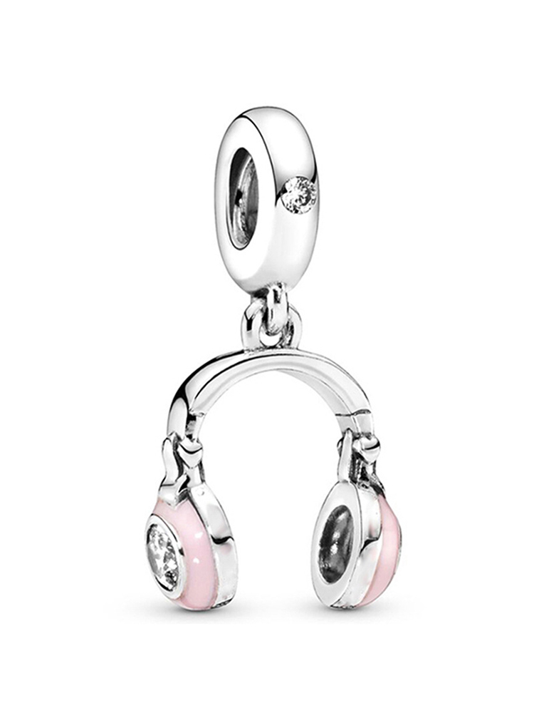 Pink Series Style Alloy Beads