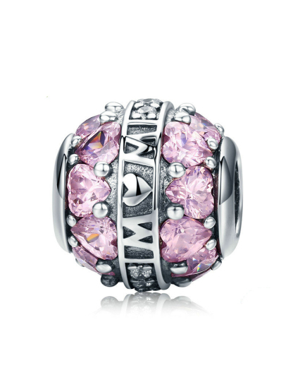 MOM Series 925 Sterling Silver Beads