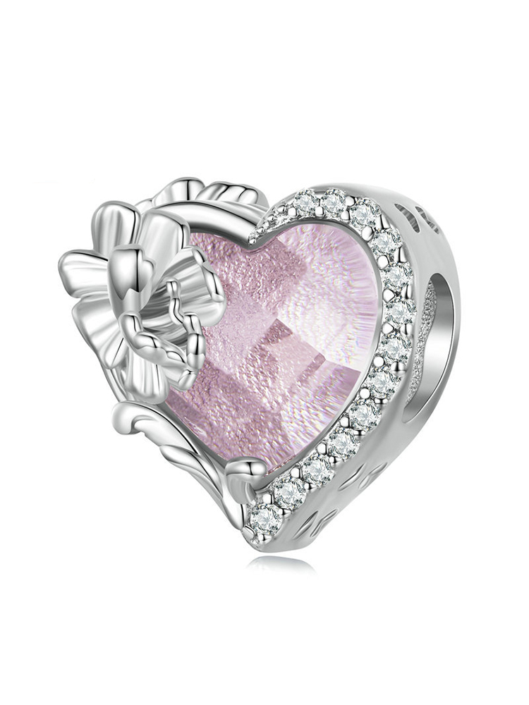 Birthday Flowers and Love Birthstones Birthstone 925 Sterling Silver B