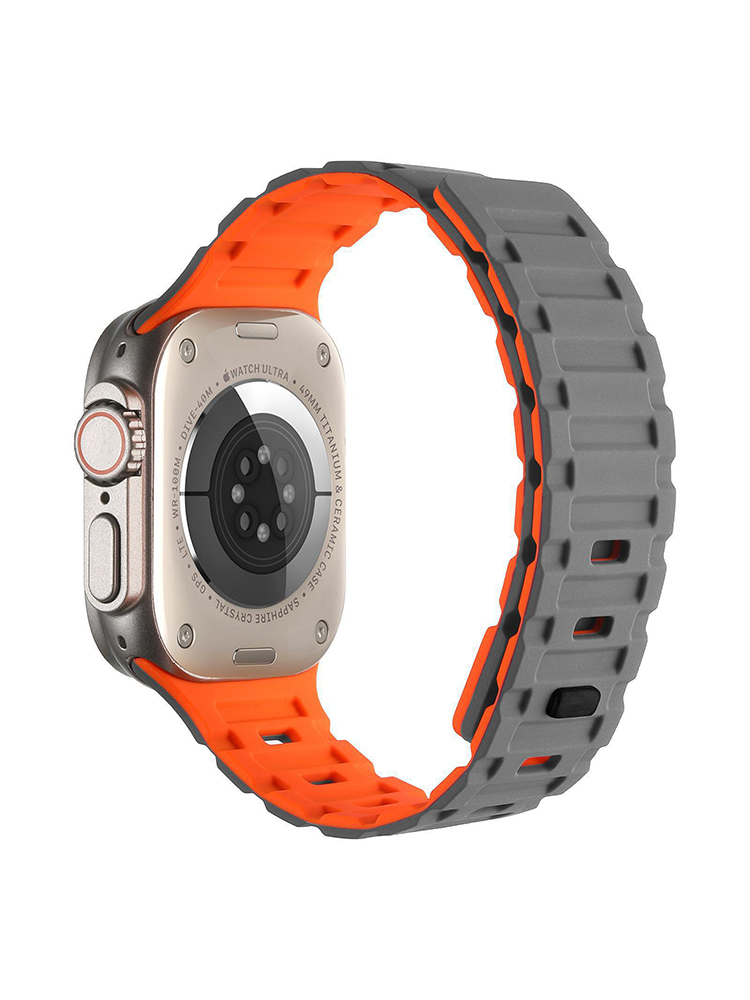 Double-sided Color Magnetic Silicone Apple Watch Band - Tatanband