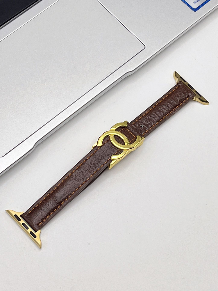 Double C Magnetic Magnetic Leather Band