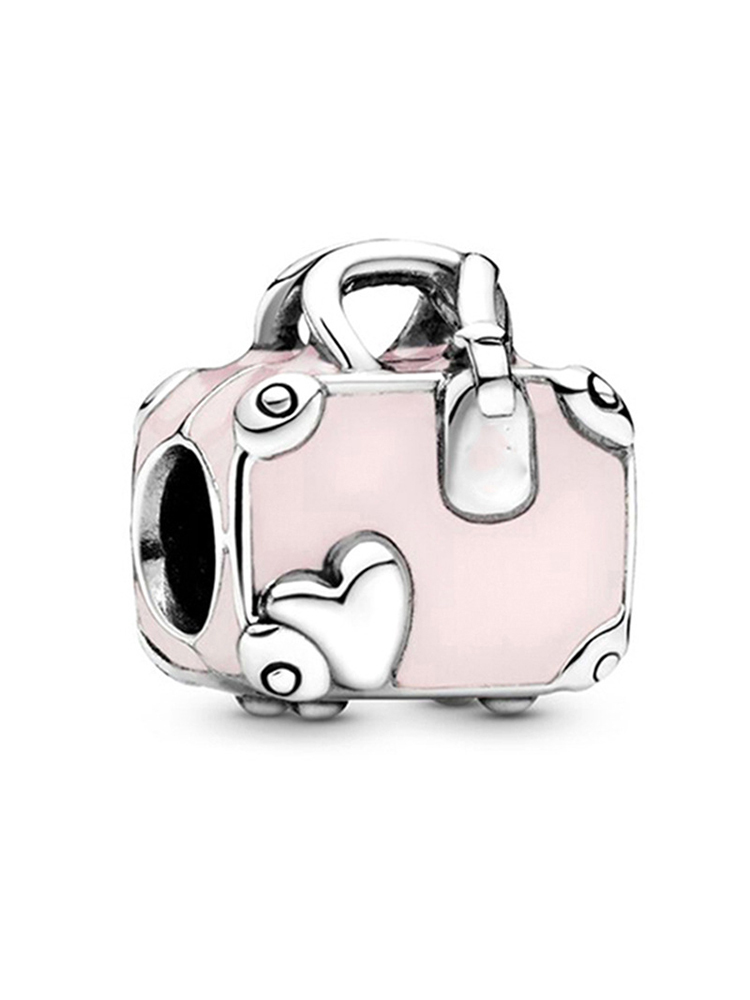 Pink Series Style Alloy Beads