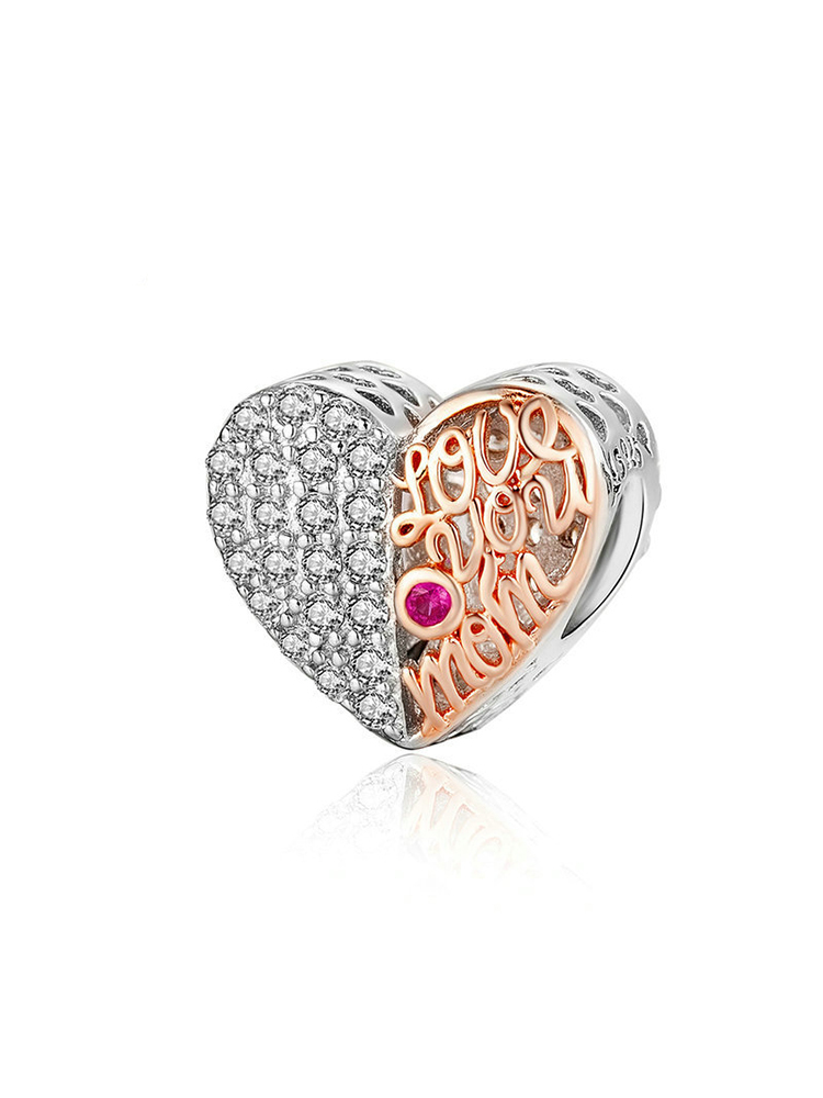 MOM Series 925 Sterling Silver Beads