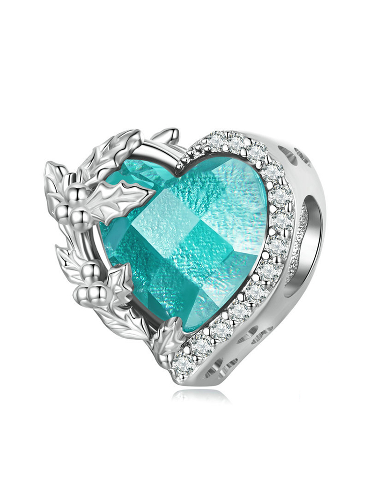 Birthday Flowers and Love Birthstones Birthstone 925 Sterling Silver B