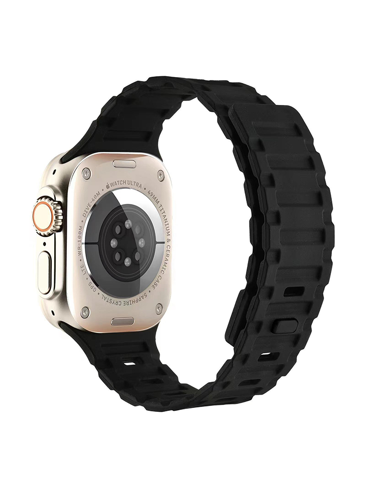 Double-sided Color Magnetic Silicone Apple Watch Band - Tatanband