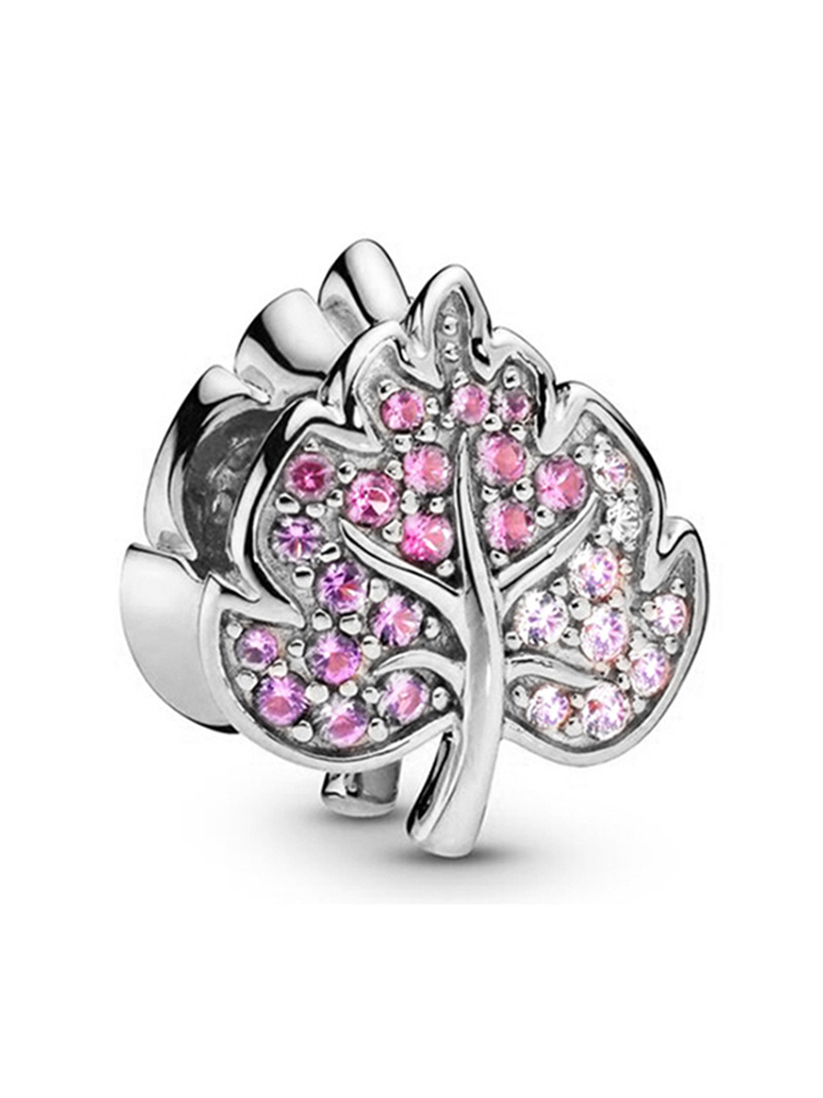 Pink Series Style Alloy Beads