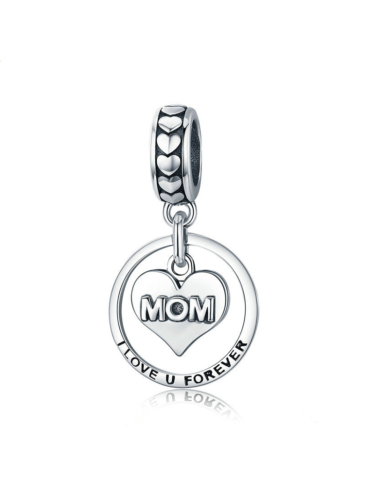 MOM Series 925 Sterling Silver Beads