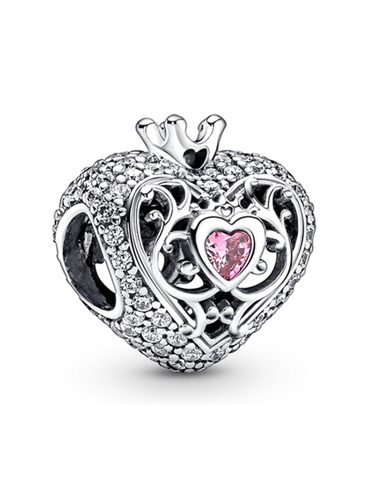 Pink Series Style Alloy Beads