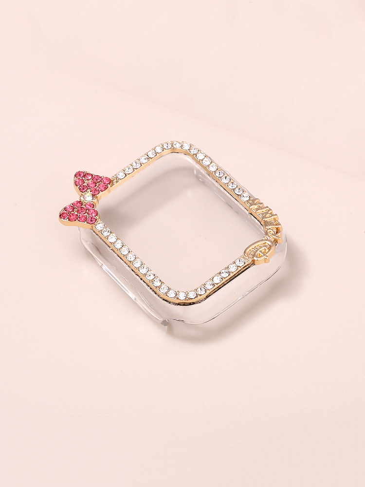 Diamond-encrusted Dream Minnie PVC Protective Case