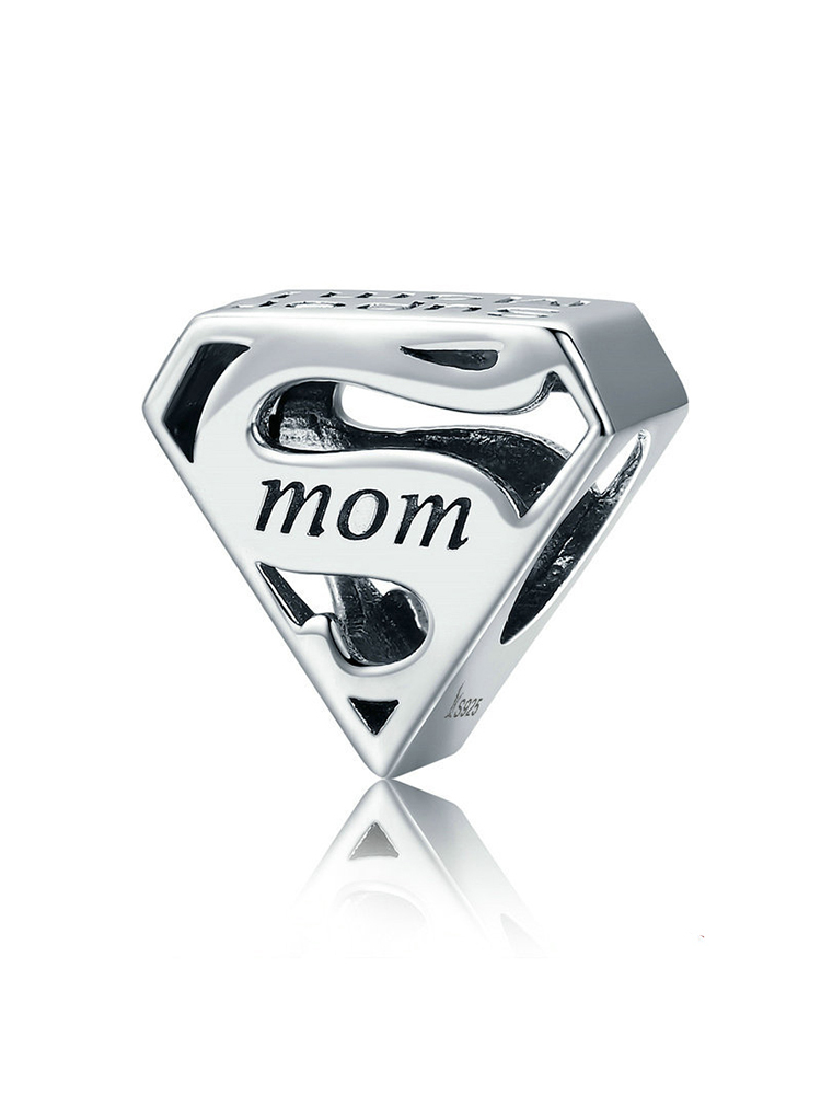 MOM Series 925 Sterling Silver Beads