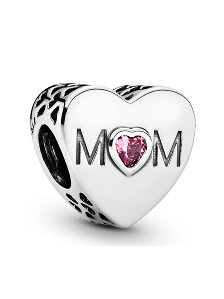 Pink Series Style Alloy Beads