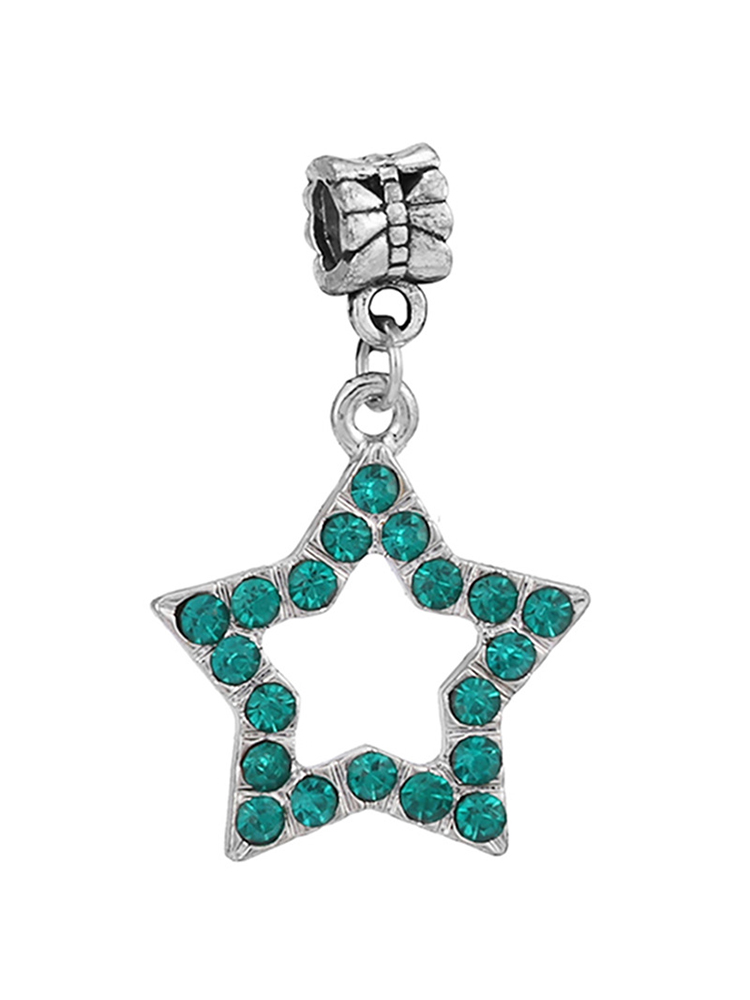 Green Series Style Alloy Beads