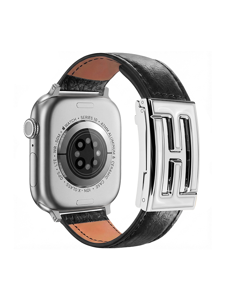 FF Magnetic Buckle Leather Band for Apple Watch