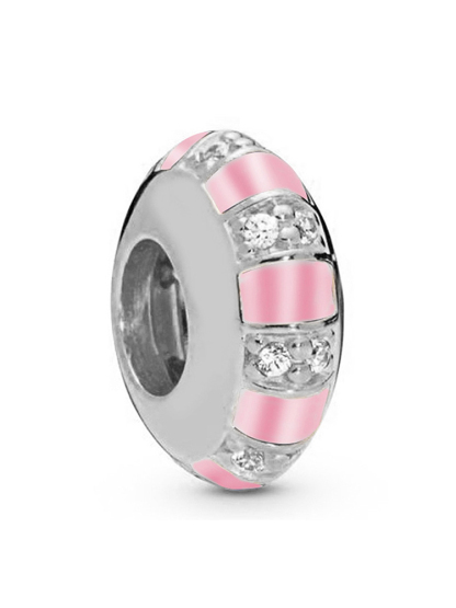 Pink Series Style Alloy Beads