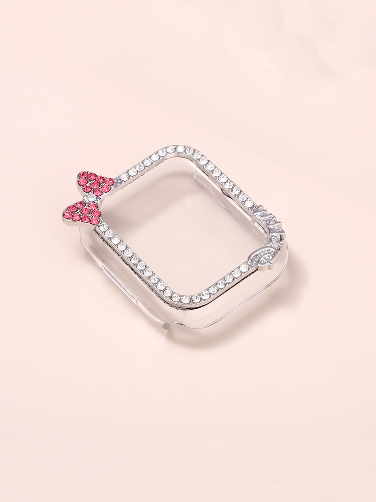 Diamond-encrusted Dream Minnie PVC Apple Watch Protective Case - Tatanband