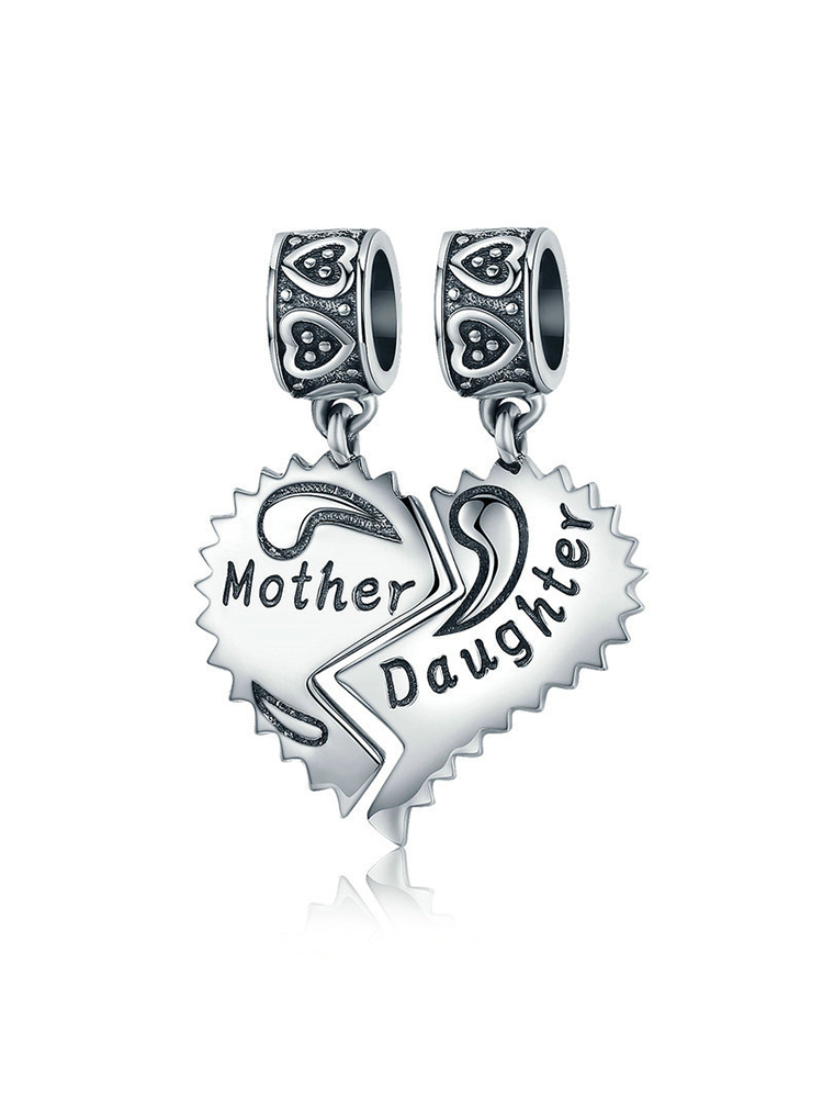 MOM Series 925 Sterling Silver Beads