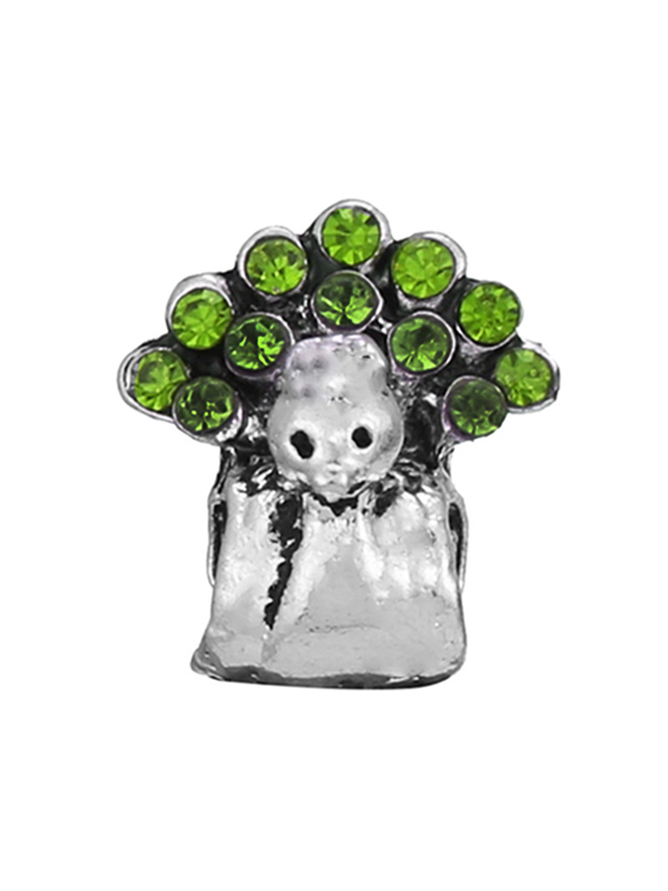 Green Series Style Alloy Beads