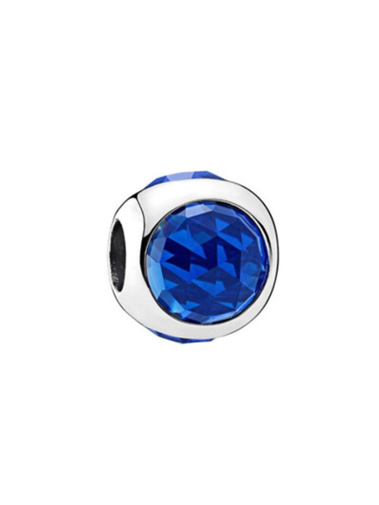 Blue Starry Sky Series Alloy Beads