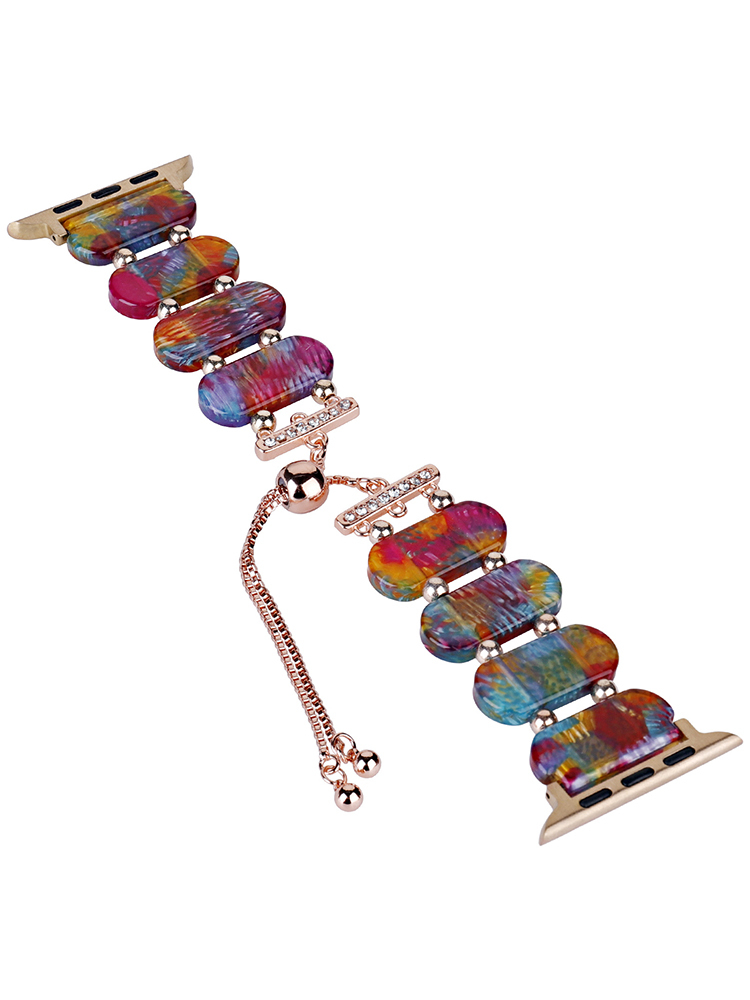 Oval Resin Bracelet Band