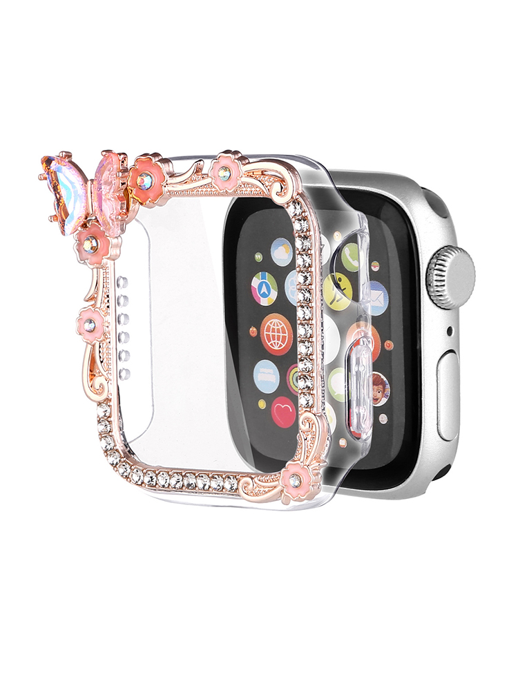 Spinning Butterfly PVC Apple Watch Protective Case - Tatanband