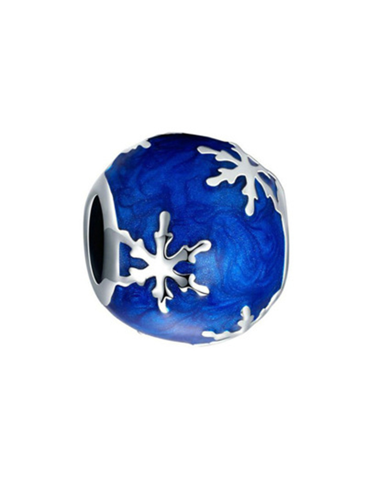 Blue Starry Sky Series Alloy Beads