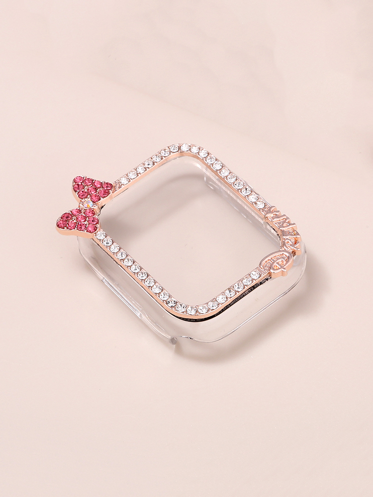 Diamond-encrusted Dream Minnie PVC Protective Case