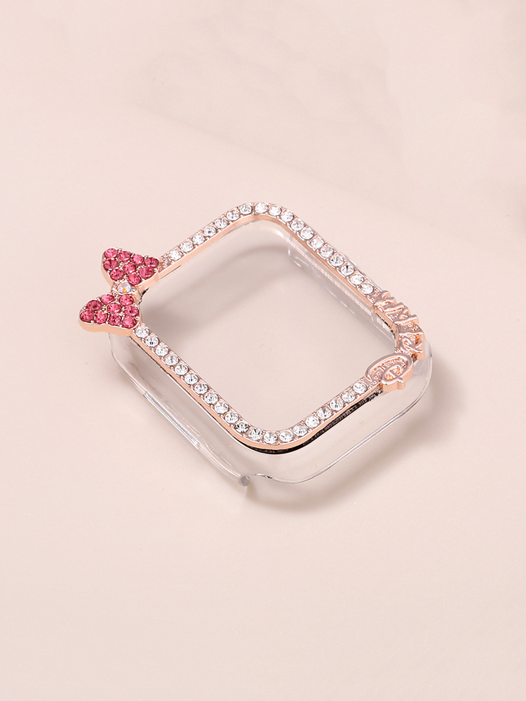 Diamond-encrusted Dream Minnie PVC Protective Case