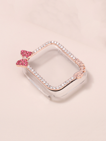 Diamond-encrusted Dream Minnie PVC Protective Case