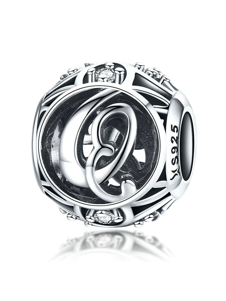 26 Letters 925 Sterling Silver Beads - Tatanband