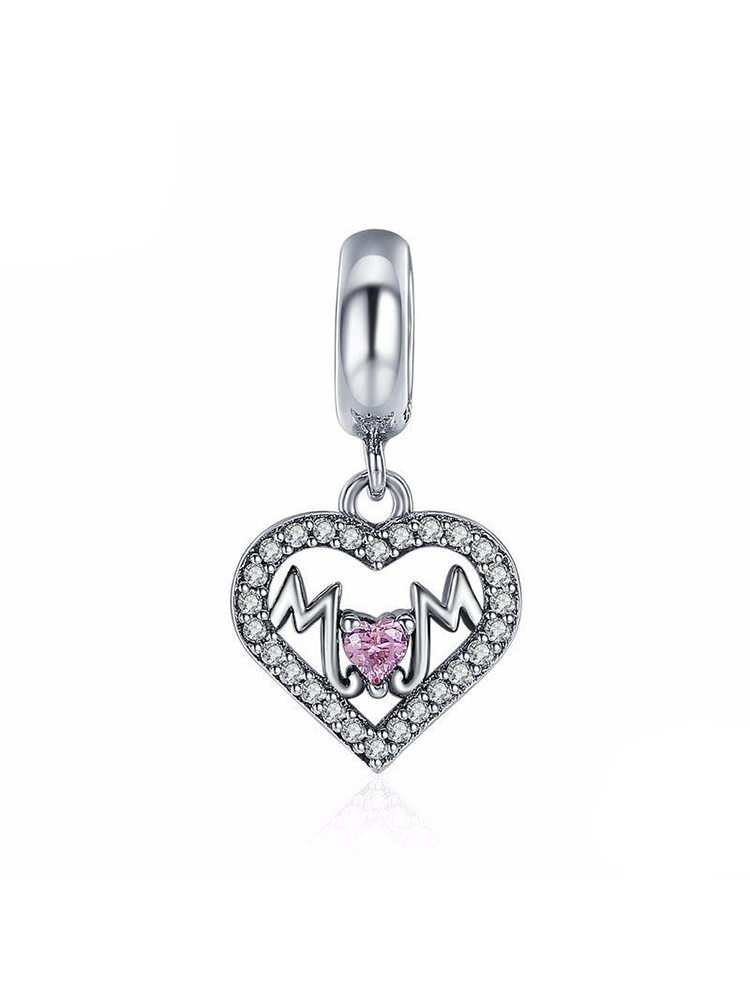 MOM Series 925 Sterling Silver Beads