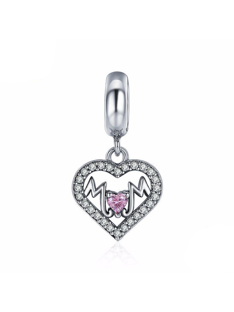 MOM Series 925 Sterling Silver Beads