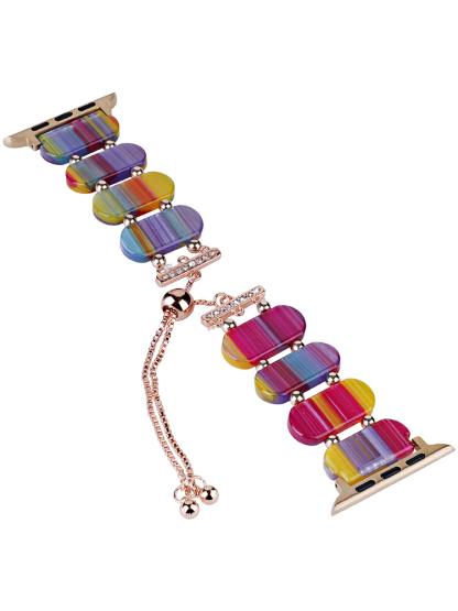 Oval Resin Bracelet Band