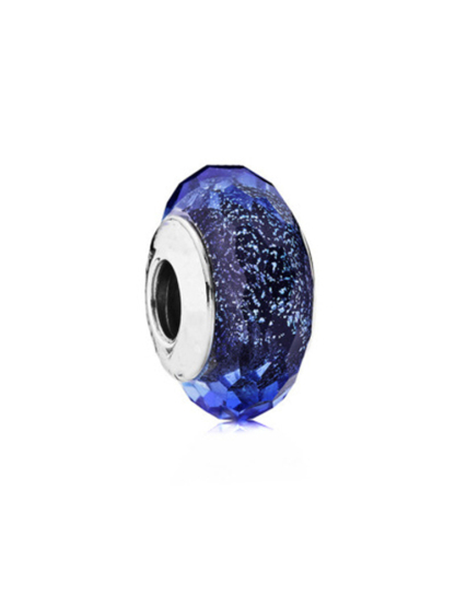 Blue Starry Sky Series Alloy Beads