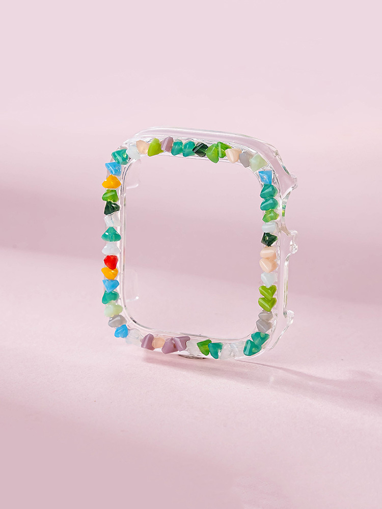 Colored Diamonds Handmade PVC Apple Watch Protective Case - Tatanband