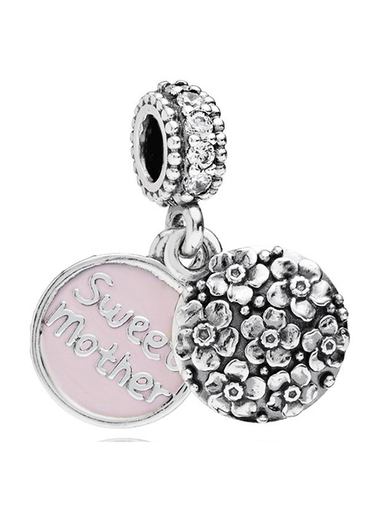 Pink Series Style Alloy Beads